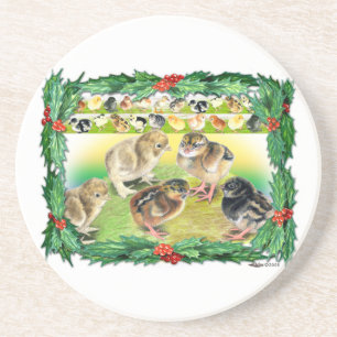 Weihnachtsgebäck Sandstein Untersetzer