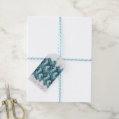 Weihnachtsgebäck & Schneeflocken #13 ID1009 Geschenkanhänger (Mit Garn)