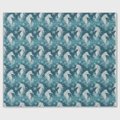 Weihnachtsgebäck & Schneeflocken #13 ID1009 Geschenkpapier (Flach)