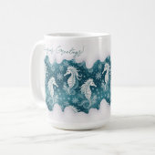 Weihnachtsgebäck & Schneeflocken #13 ID1009 Kaffeetasse (Vorderseite Links)