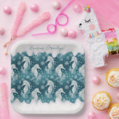 Weihnachtsgebäck & Schneeflocken #13 ID1009 Pappteller (Party)