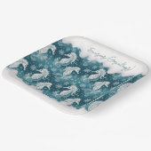 Weihnachtsgebäck & Schneeflocken #13 ID1009 Pappteller (Gewinkelt)