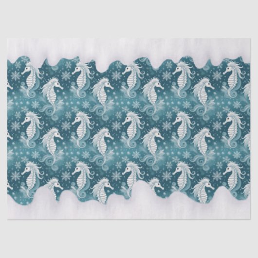 Weihnachtsgebäck & Schneeflocken #13 ID1009 Seidenpapier (Vorderseite)