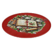 Weihnachtsgebäck Schneidebrett (Ecke)