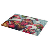 Weihnachtsgebäck Schneidebrett (Ecke)