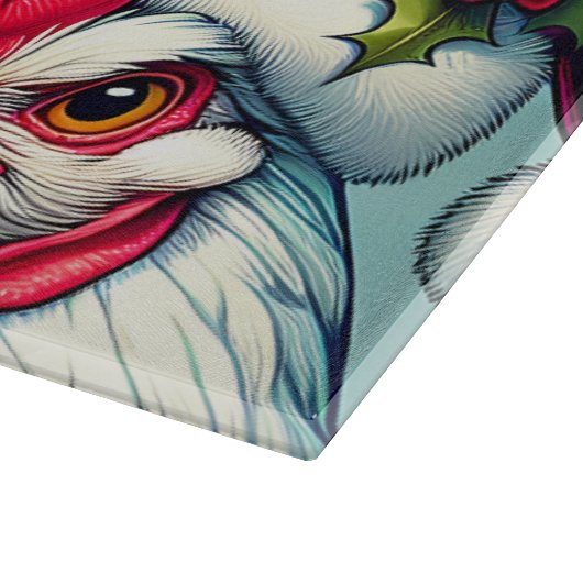 Weihnachtsgebäck Schneidebrett (Ecke)