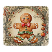 Weihnachtsgebäck Schneidebrett (Vorderseite)