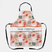 Weihnachtsgebäck Schürze (Vorderseite)