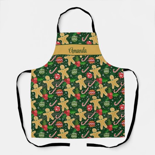 Weihnachtsgebäck Schürze (Vorderseite)