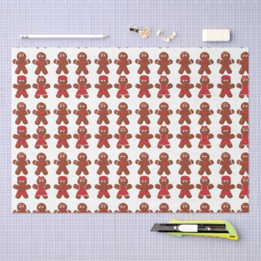 Weihnachtsgebäck Seidenpapier (Handwerk)