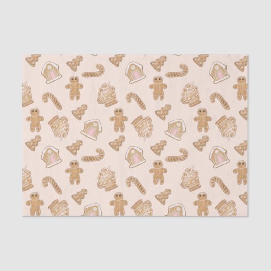 Weihnachtsgebäck Seidenpapier (Vorderseite)
