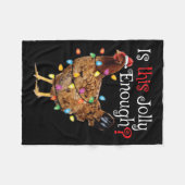 Weihnachtsgebäck Shirt Männer Kinder Kind Kleinige Fleecedecke (Vorderseite (Horizontal))