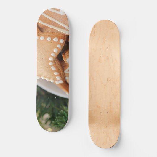 Weihnachtsgebäck Skateboard (Vorderseite)