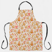 Weihnachtsgebäck & Snowman Gingerbrot Weihnachtske Schürze (Vorderseite)