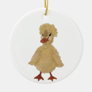 Weihnachtsgebäck-Tasse Handgemälde Kinderente Keramik Ornament