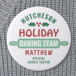 Weihnachtsgebäck Team Weihnachts-Cookie Party Nied Button