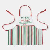 Weihnachtsgebäck Team Weihnachtsgebäck Party Kinde Schürze (Vorderseite)