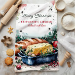 Weihnachtsgebäck und Butter Personalisiert Geschirrtuch<br><div class="desc">Fügen Sie eine festliche Touch zu Ihrer Küche in dieser Ferienzeit mit diesem charmanten personalisierten Küchentuch, das ein rustikales Brot und Kräuterbutter-Design enthält. Ideal für Ansammlungen im Urlaub oder als nachdenkliches Weihnachtsgeschenk, bringt dieses Handtuch Wärme und Feiertagsjubiläum in Ihre Kücheneinrichtung. Passen Sie es mit Ihrem Namen an, um es zu...</div>