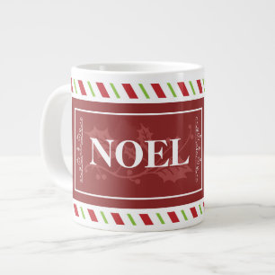 Weihnachtsgebäck WEIHNACHTEN Candy Cane Streifen,  Jumbo-Tasse