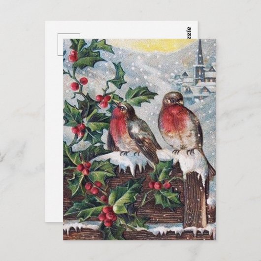 Weihnachtsgebäck Weihnachten Feiertag Postkarte (Vorne/Hinten)