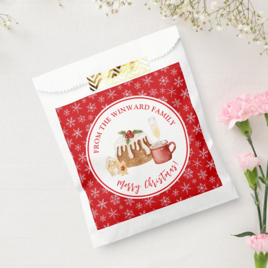 Weihnachtsgebäck Weihnachts Pudding Geschenktütchen (Versiegelt)