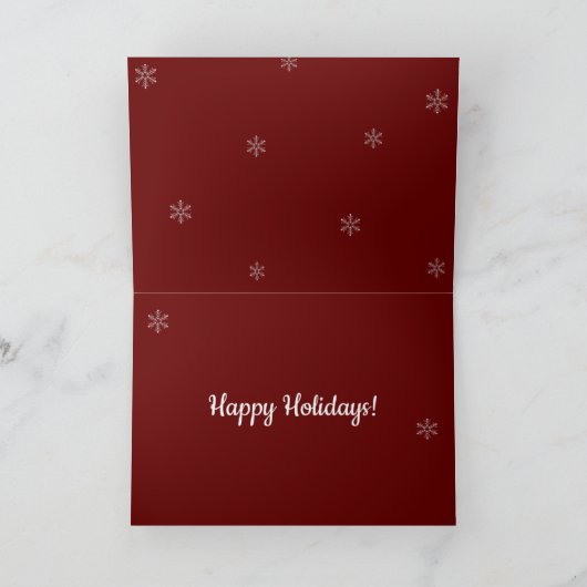 Weihnachtsgebäck Weihnachtsbaum Geschenke Karte (Innenseite)