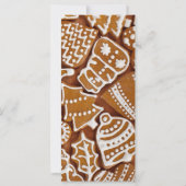 Weihnachtsgebäck Weihnachtskekse (Rückseite)