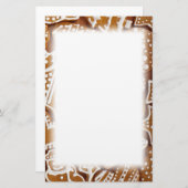 Weihnachtsgebäck Weihnachtskekse Briefpapier (Vorne/Hinten)