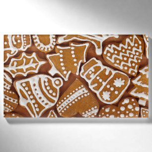 Weihnachtsgebäck Weihnachtskekse Namenschild