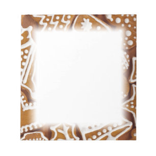 Weihnachtsgebäck Weihnachtskekse Notizblock