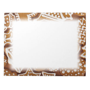 Weihnachtsgebäck Weihnachtskekse Notizblock