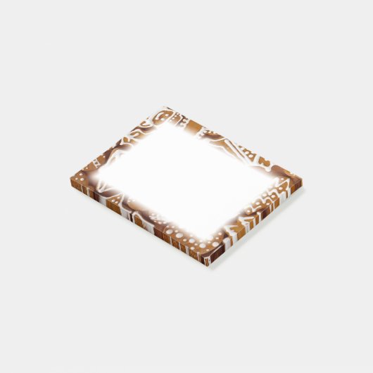 Weihnachtsgebäck Weihnachtskekse Post-it Klebezettel (angewinkelt)