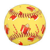 Weihnachtsgebäck Weihnachtsmannmütze Baseball (Rückseite)