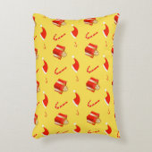 Weihnachtsgebäck Weihnachtsmannmütze Dekokissen (Vorderseite(Vertikal))