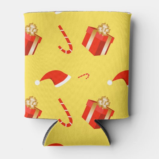 Weihnachtsgebäck Weihnachtsmannmütze Dosenkühler (Vorderseite)