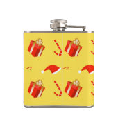 Weihnachtsgebäck Weihnachtsmannmütze Flachmann (Rückseite)