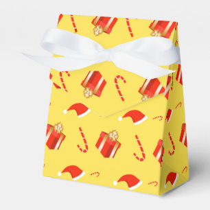 Weihnachtsgebäck Weihnachtsmannmütze Geschenkschachtel