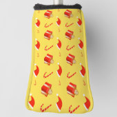 Weihnachtsgebäck Weihnachtsmannmütze Golf Headcover (Rotieren 90)