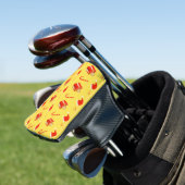 Weihnachtsgebäck Weihnachtsmannmütze Golf Headcover (In Situ)