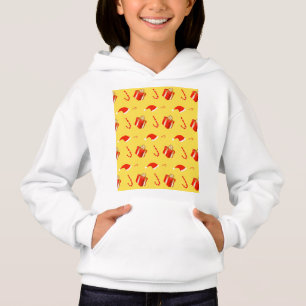 Weihnachtsgebäck Weihnachtsmannmütze Hoodie