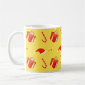 Weihnachtsgebäck Weihnachtsmannmütze Kaffeetasse (Links)