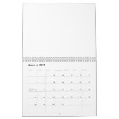 Weihnachtsgebäck Weihnachtsmannmütze Kalender (Mär 2027)