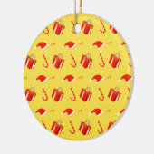 Weihnachtsgebäck Weihnachtsmannmütze Keramik Ornament (Links)