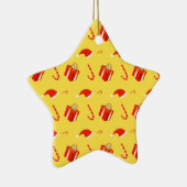 Weihnachtsgebäck Weihnachtsmannmütze Keramik Ornament (Rechts)