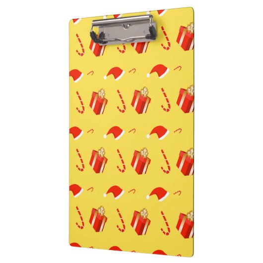 Weihnachtsgebäck Weihnachtsmannmütze Klemmbrett (Links)