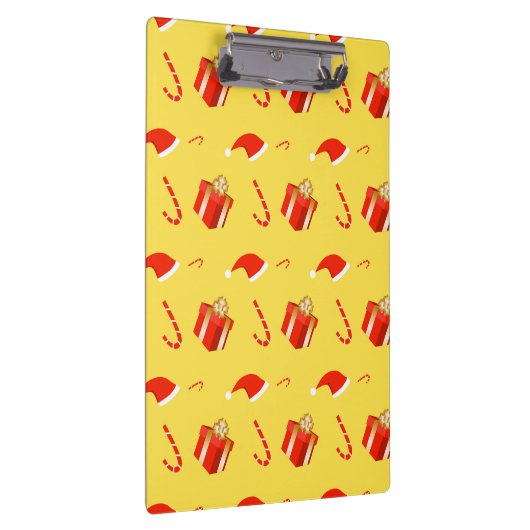 Weihnachtsgebäck Weihnachtsmannmütze Klemmbrett (Rechts)