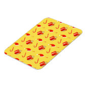 Weihnachtsgebäck Weihnachtsmannmütze Magnet (Linke Seite)