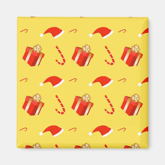 Weihnachtsgebäck Weihnachtsmannmütze Magnet (Vorne)