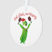 Weihnachtsgebäck Weihnachtsmannmütze Picknick Ornament (Vorderseite)