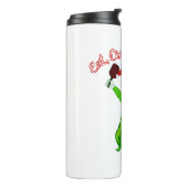 Weihnachtsgebäck Weihnachtsmannmütze Picknick Thermosbecher (Nach links gedreht)